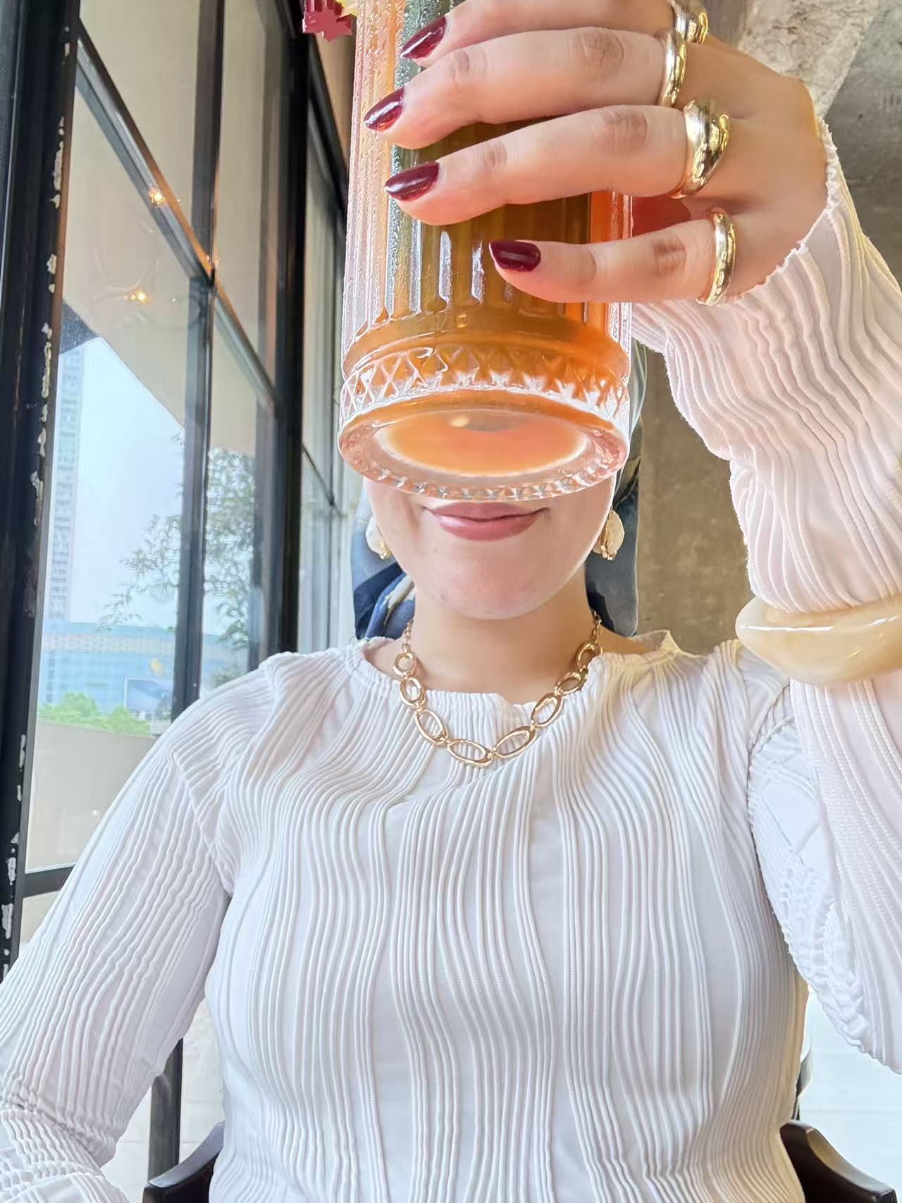 Bold Chain Link Luxe – Gold-Plated Necklace