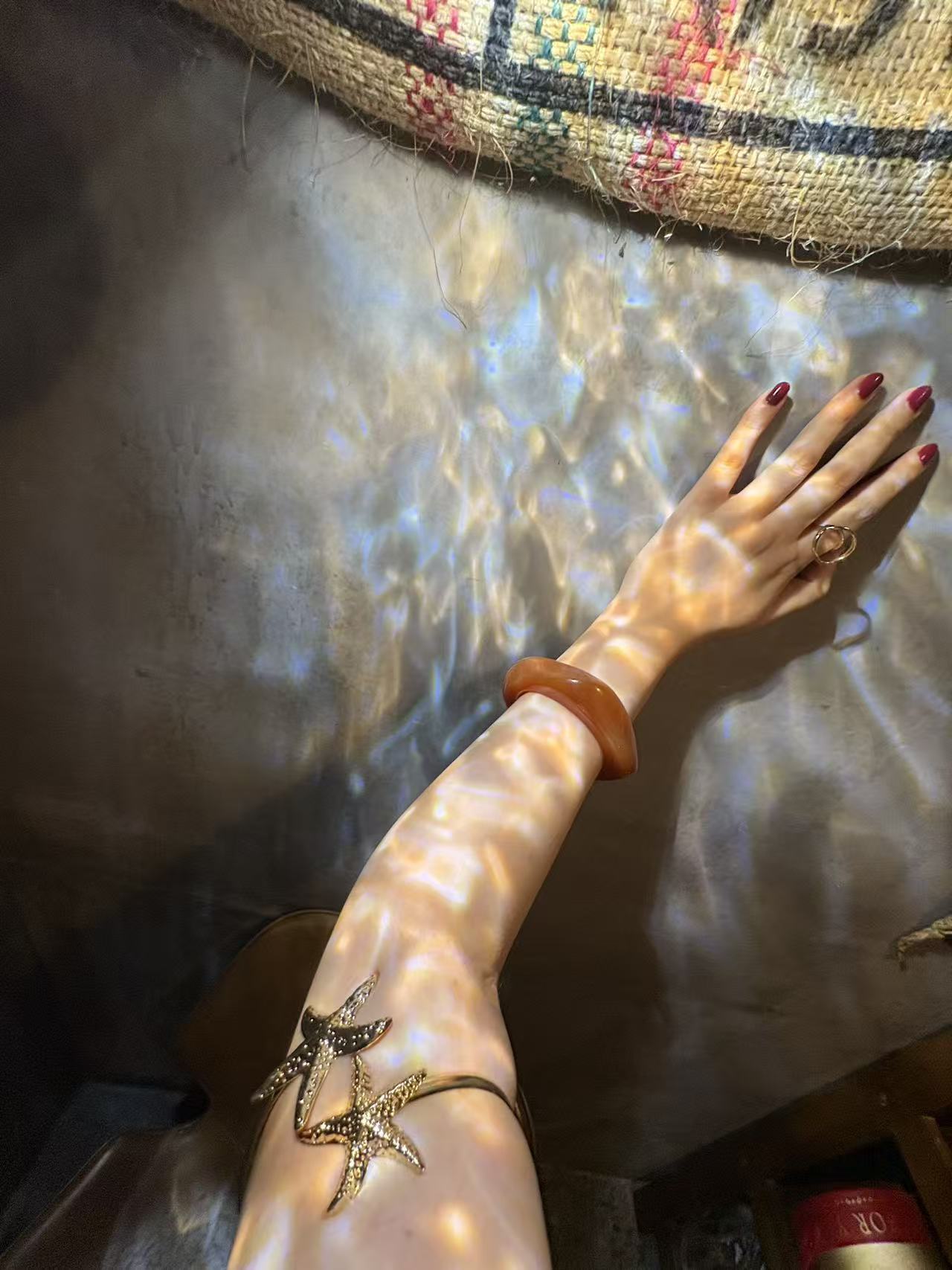 Starfish Gold Arm Cuff – Ocean-Inspired Elegance